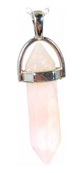 Pendulo Dije Cuarzo Rosa