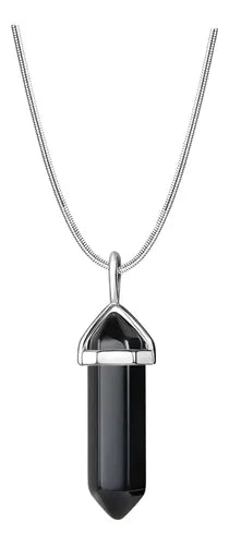 Pendulo Dije Obsidiana