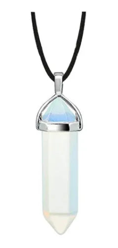 Pendulo Dije Cuarzo Blanco